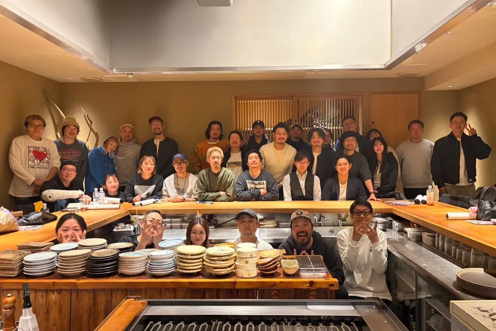 大阪のバーテンダー集合！！先に帰ってしまった先輩達は